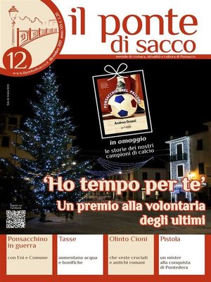 cover image of Il ponte di sacco--dicembre 2017